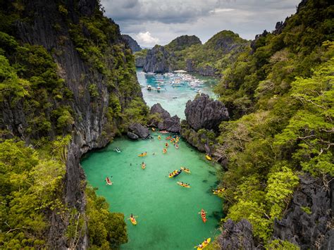 vols au départ de puerto princesa vers el nido